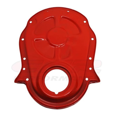 Cfr Performance CFR HZ-4935-PO Steel 1966-90 Chevy Big Block 396-402-427-454 Timing Chain Cover - Orange HZ-4935-PO
